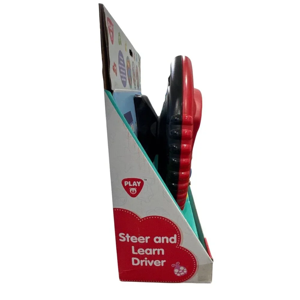 Steer And Learn Driver Toy For Toddlers 24+ Months With Lights, Sounds, Buttons